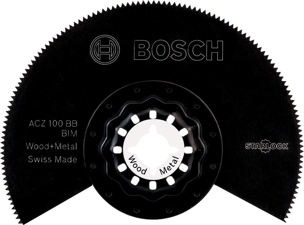 Levně BOSCH ACZ 100 BB, BiM segmentový kotouč, Wood & Metal, 100 mm