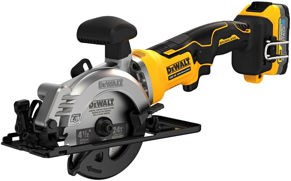 DeWALT DCS571E1T (1x1,7Ah PowerStack) aku okružní pila - verze bez nabíječky