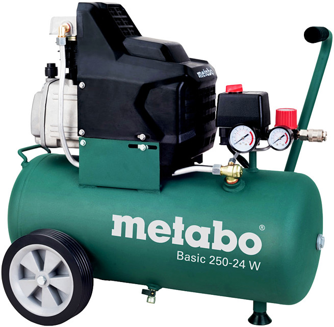 Levně METABO Basic 250-24 W 1500W olejový kompresor (24 l)