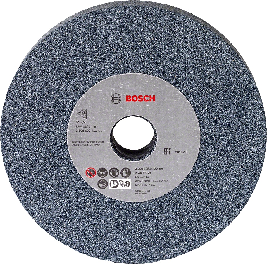 Levně BOSCH 200x32mm brusný kotouč pro GBG 60-20 (G36, šířka 25 mm) - hrubý