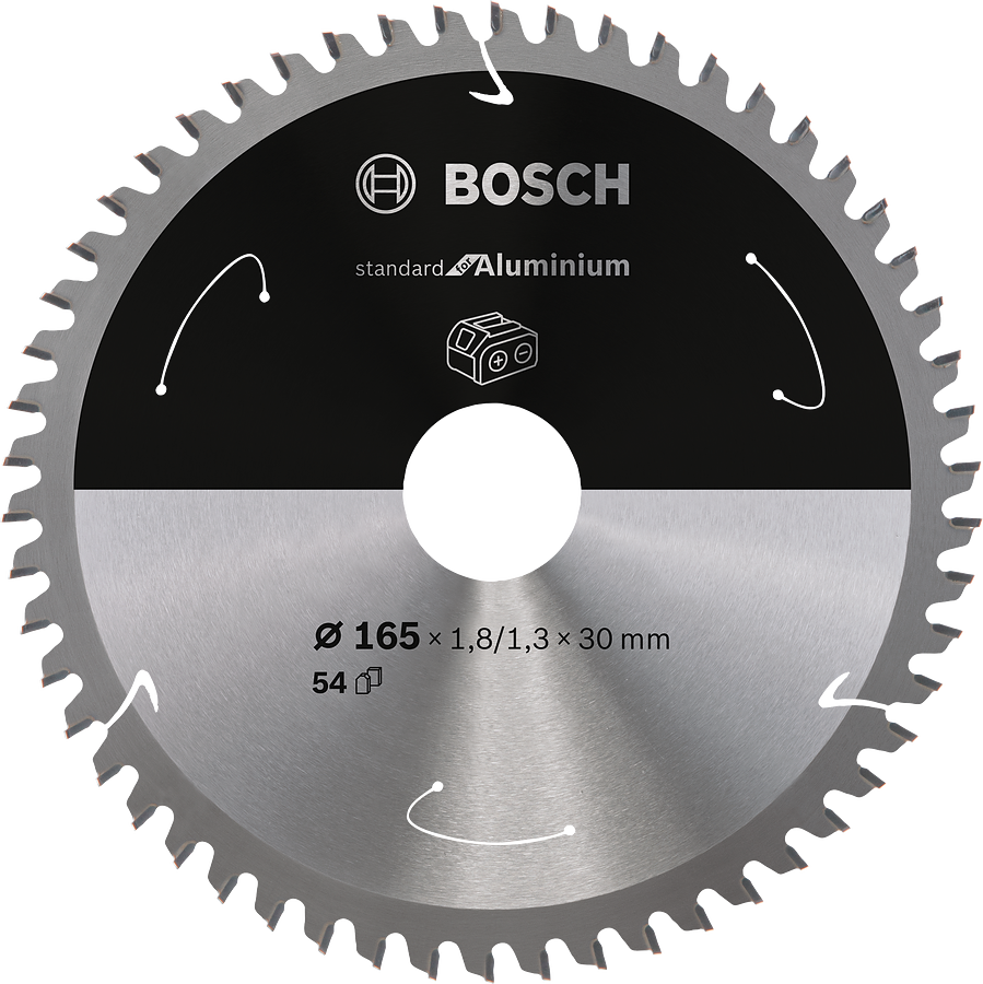 BOSCH 165x30mm (54Z) Standard For Aluminium