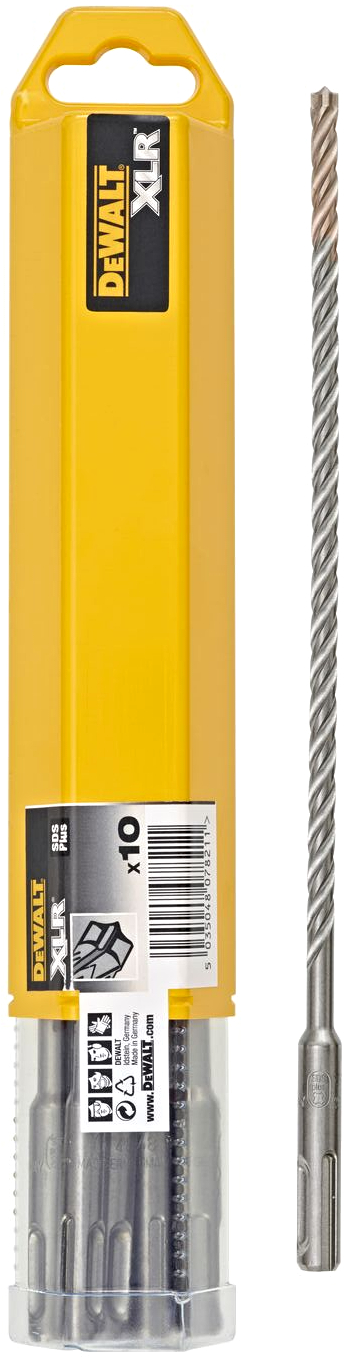 Levně DeWALT DT8957 10ks sada 6x150mm vrtáků SDS+ Extreme XLR