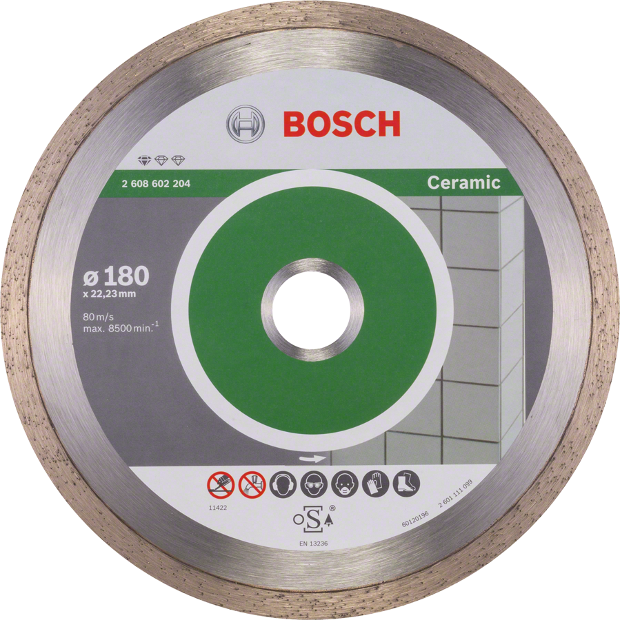 Levně BOSCH DIA kotouč Professional for Ceramic 180mm (22,23/1,6 mm)