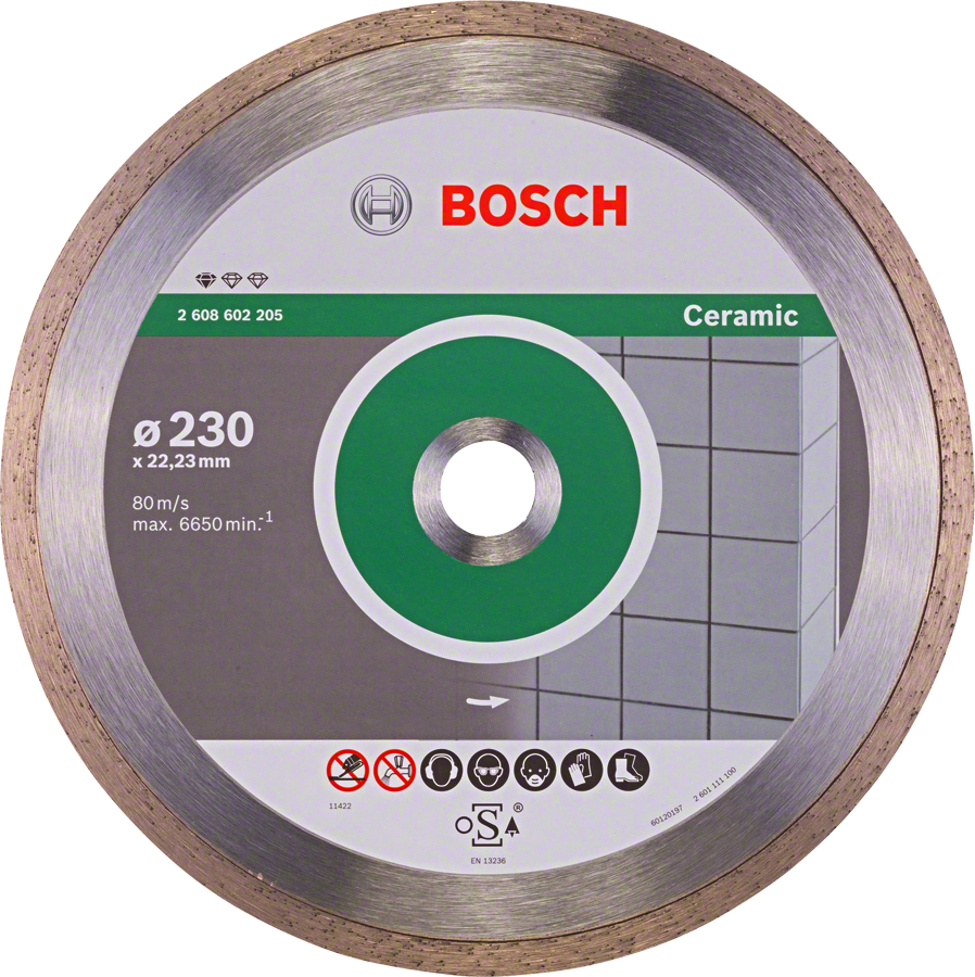 Levně BOSCH DIA kotouč Professional for Ceramic 230mm (22.23/1.6 mm)