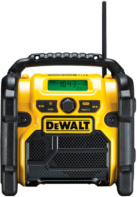 DeWALT DCR019 stavební rádio 10,8-18V / 220V