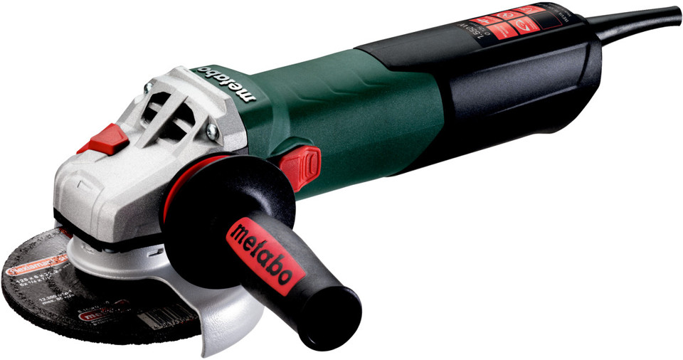 METABO WEVA 15-125 Quick úhlová bruska s regulací a autobalancerem (1550W/125mm)