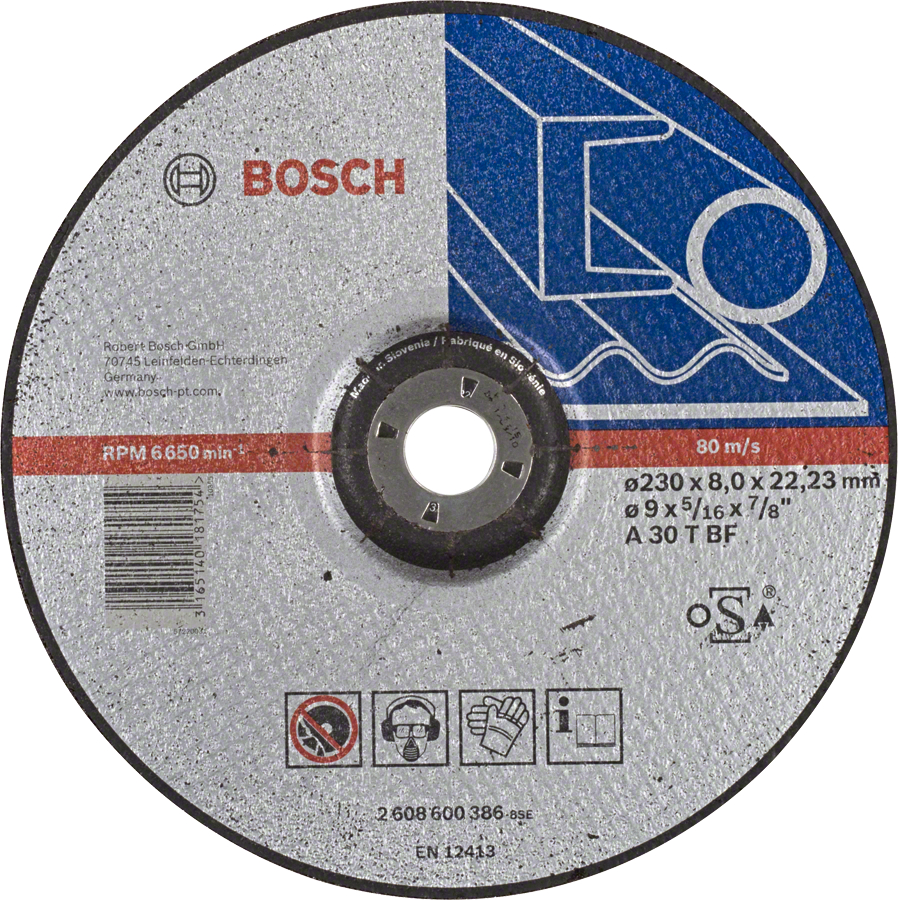 Levně BOSCH Expert for Metal brusný kotouč na kov 230mm (8 mm)