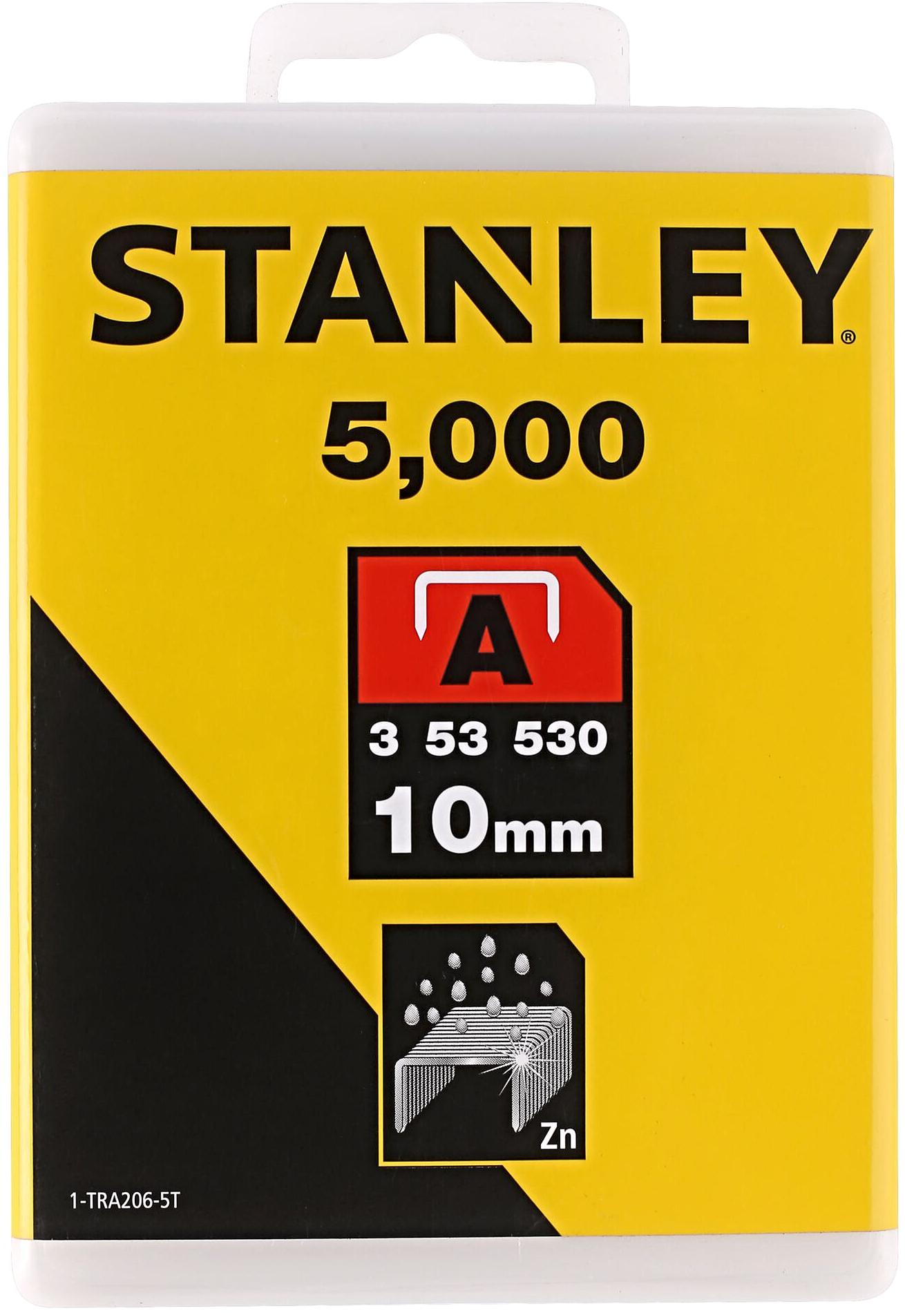 Levně STANLEY 1-TRA206-5T spony LD typ A - 11,3 mm, délka 10 mm, balení 5000 ks