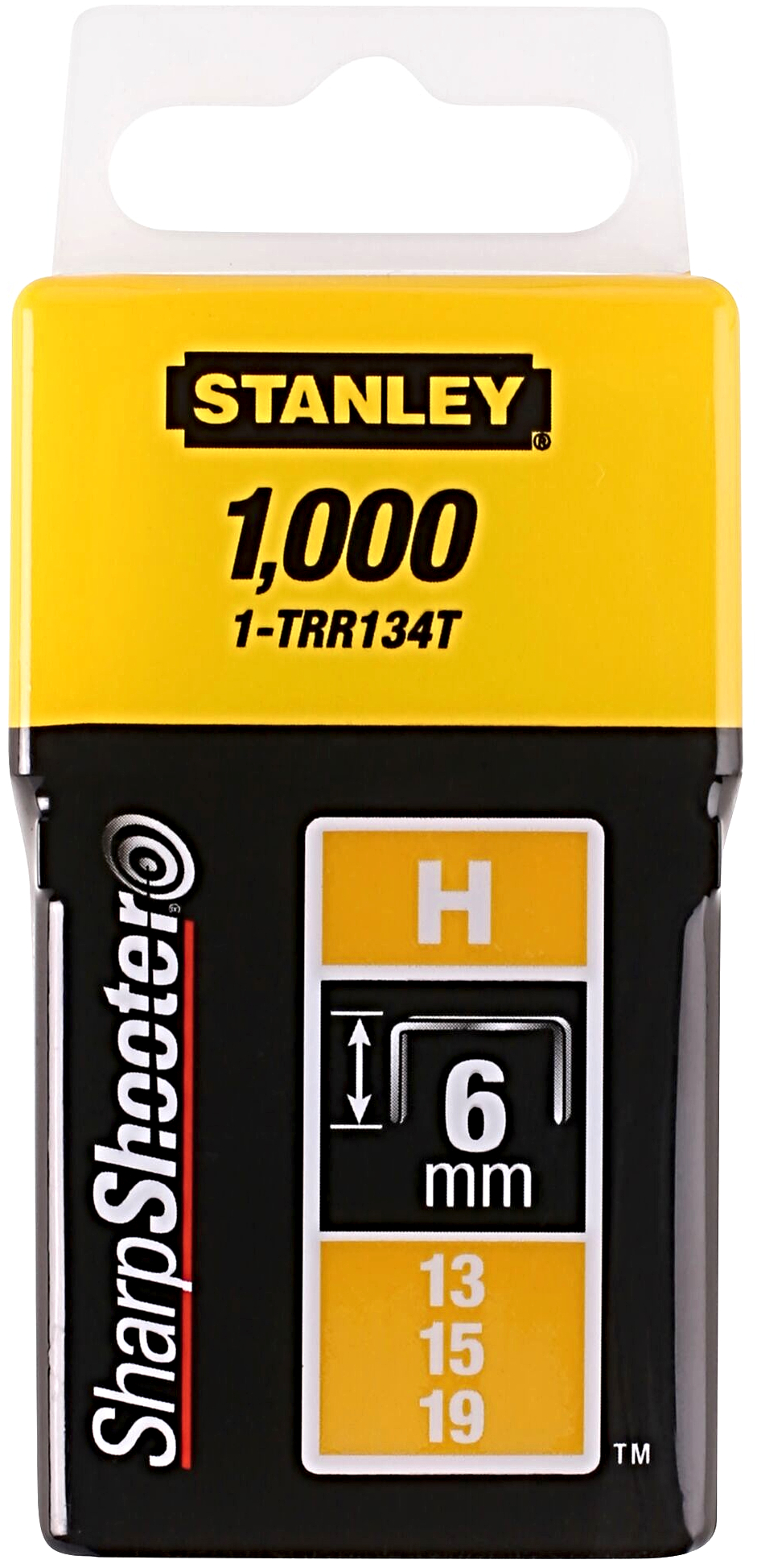 STANLEY 1-TRR134T spony LD typ H - 10,6 mm, délka 6 mm, balení 1000 ks