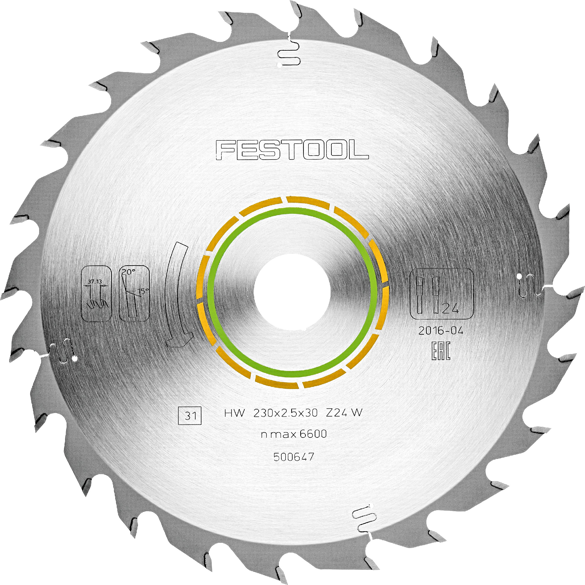 FESTOOL standartní pilový kotouč do dřeva 230x30mm (W24)