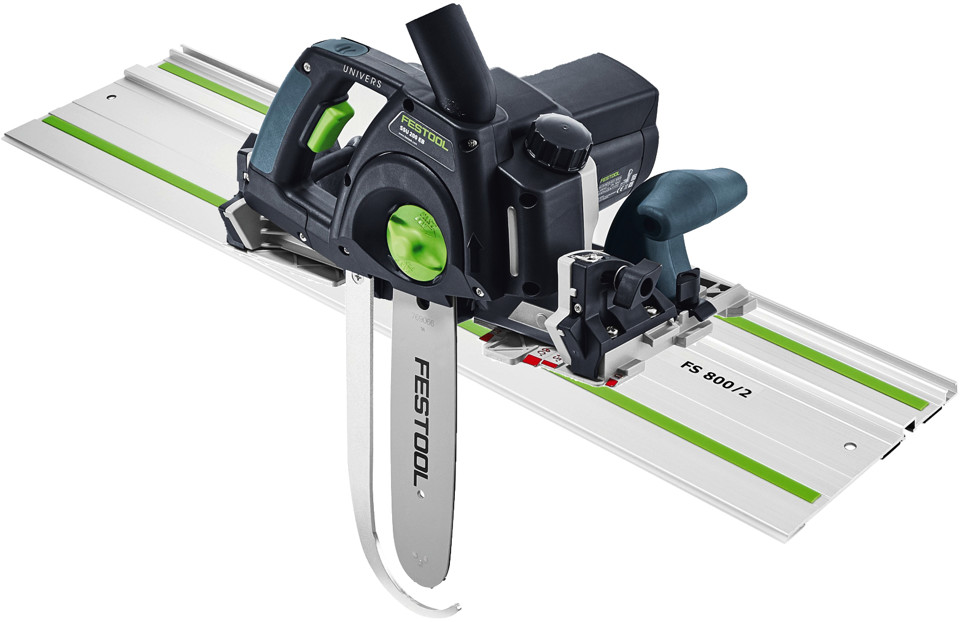 Levně FESTOOL SSU 200 EB-Plus-FS tesařská řetězová pila s vodicí lištou 0,8 m