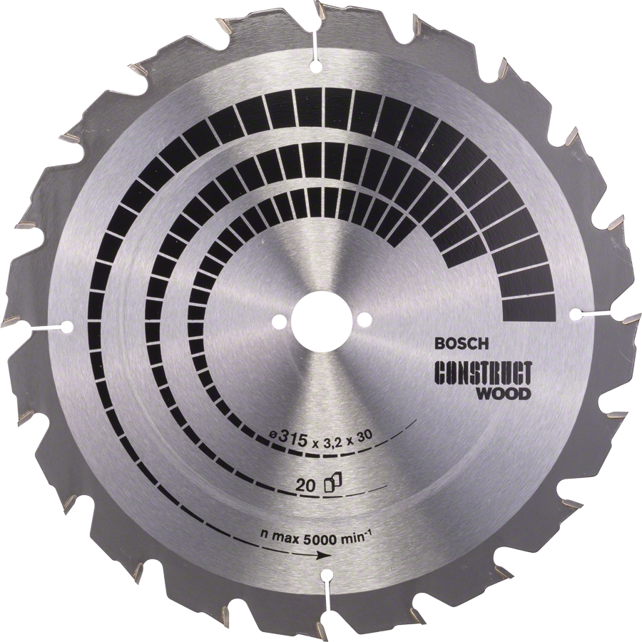 Levně BOSCH pilový kotouč Construct Wood 315x30mm (20z)