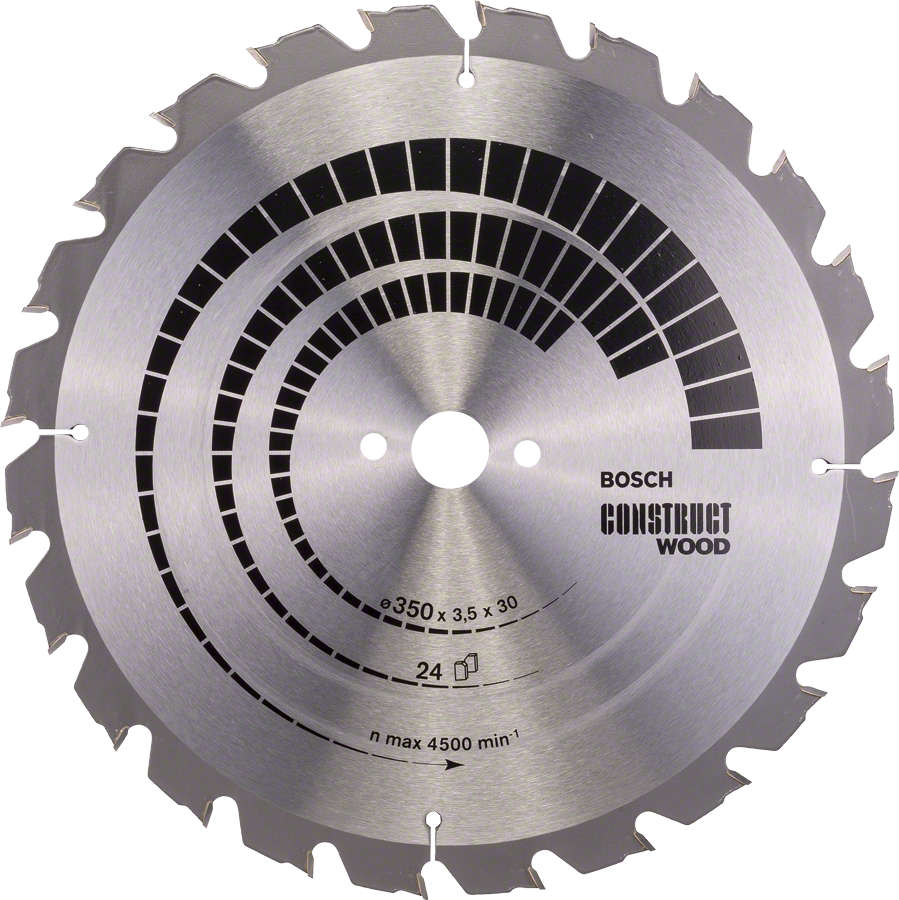 BOSCH pilový kotouč Construct Wood 350x30mm (24z)