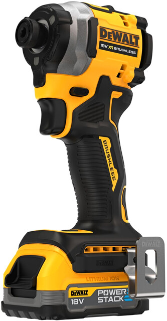 Levně DeWALT DCF850E2T (2x aku PowerStack) 18V aku rázový utahovák