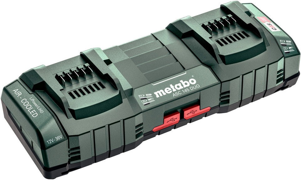 METABO ASC 145 DUO (12-36 V) duální nabíječka