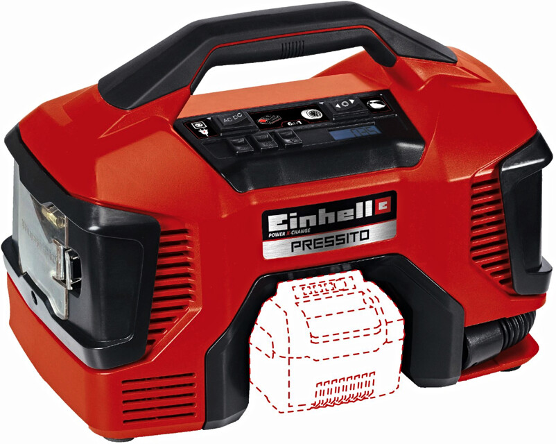 EINHELL PRESSITO hybridní kompresor 18/220V