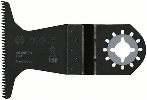 BOSCH AIZ 65 BSB, BiM Precision ponorný list, Hard Wood & Metal, 65x40 mm