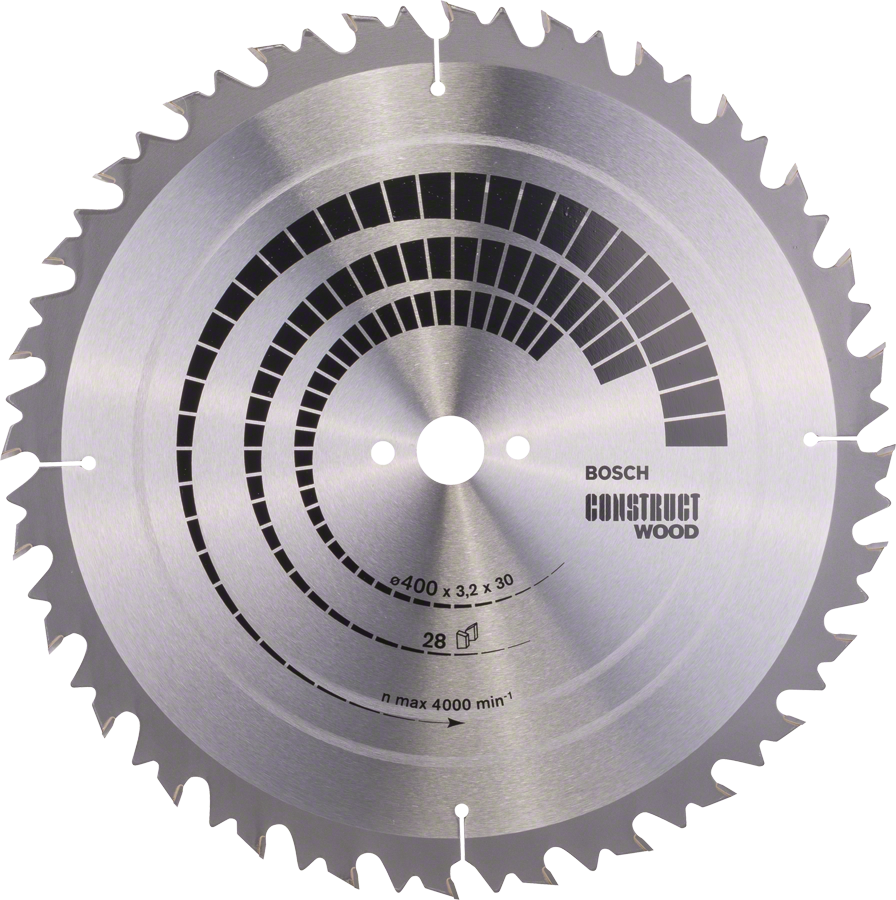 BOSCH pilový kotouč Construct Wood 400x30mm (28z)