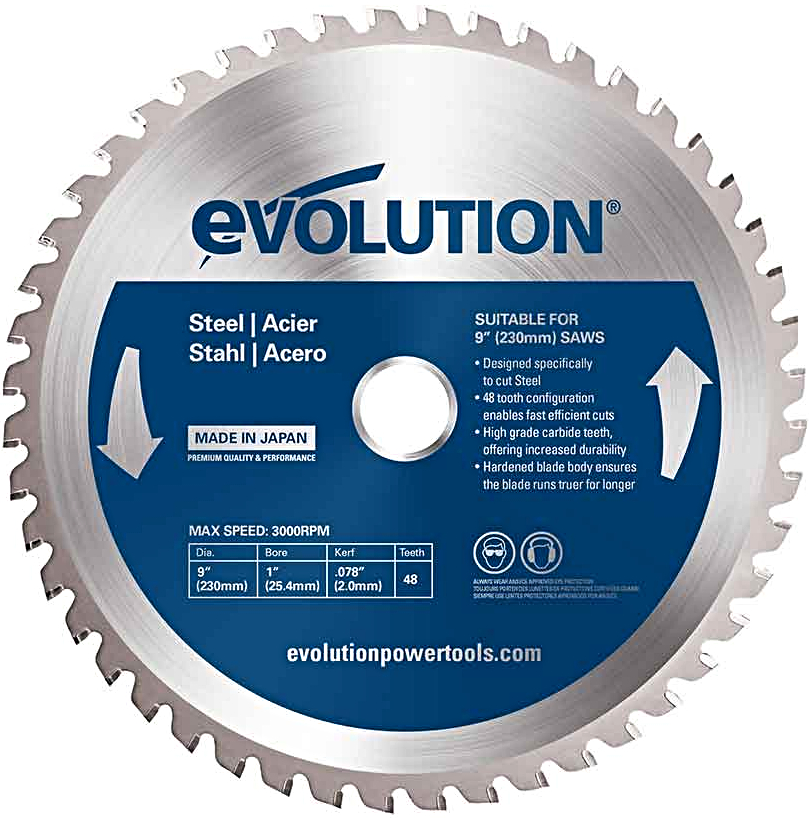 EVOLUTION EV023048 230x25,4mm (48Z) pilový kotouč na řezání oceli