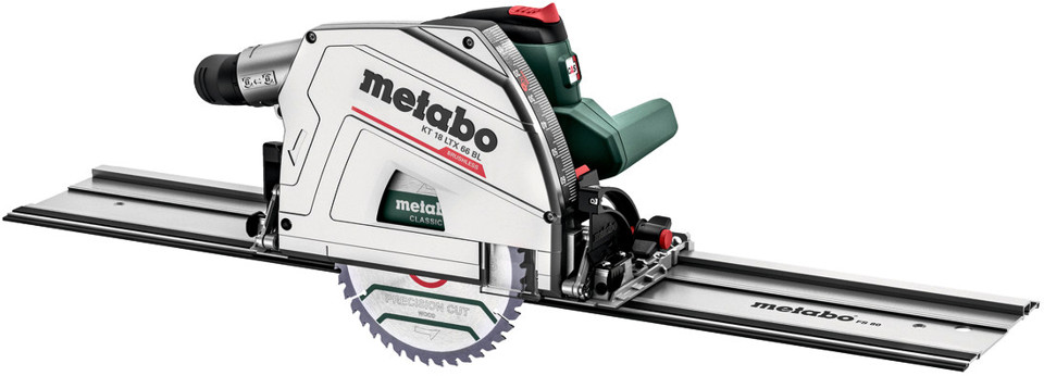 Levně METABO KT 18 LTX 66 BL(verze bez aku) 18V aku ponorná pila s lištou