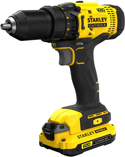 Levně STANLEY SFMCD700C2K FatMax V20 aku vrtačka