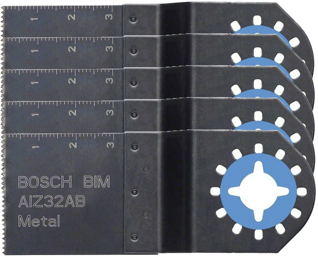 BOSCH AIZ 32 AB, BiM ponorný list, Metal, 32x30mm, balení 5ks