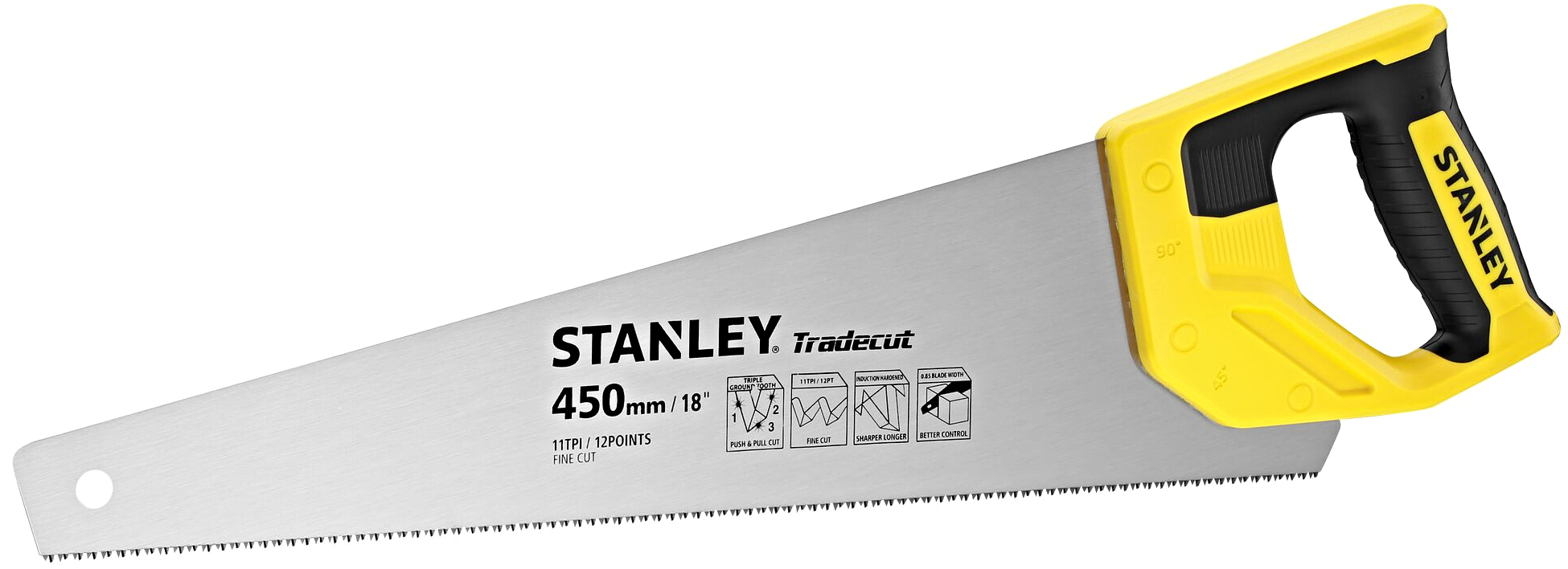 Levně STANLEY STHT20355-1 Tradecut 3.0 pila na dřevo 450mm 11 TPI