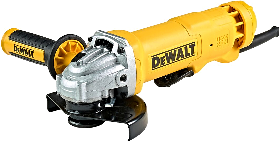 Levně DeWALT DWE4233 úhlová bruska s pádlovým spínačem