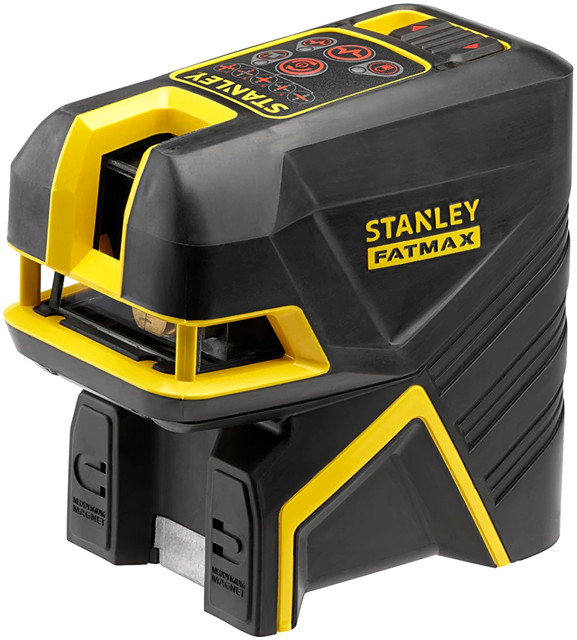 Levně STANLEY FatMax křížový laser s olovnicí (červený)