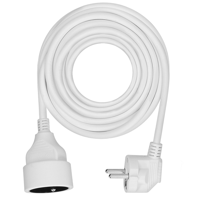 Levně SOLIGHT PS15 prodlužovací kabel - spojka, 1 zásuvka, 7m, 3 x 1mm2, bílá