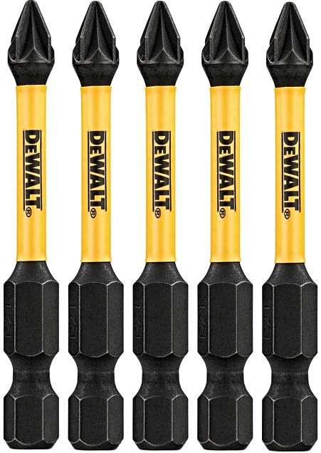 Levně DeWALT DT7998T 57mm torzní bit PH2 FLEXTORQ - 5 ks