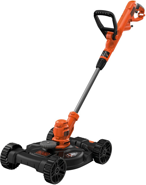 BLACK+DECKER BESTA530CM kabelová strunová sekačka s podvozkem CM100