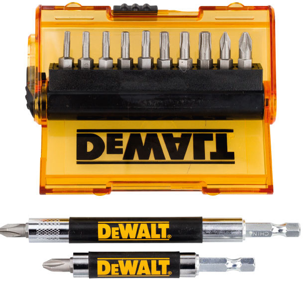 DeWALT DT71570 sada bitů, 2x magnetický držák (14ks)
