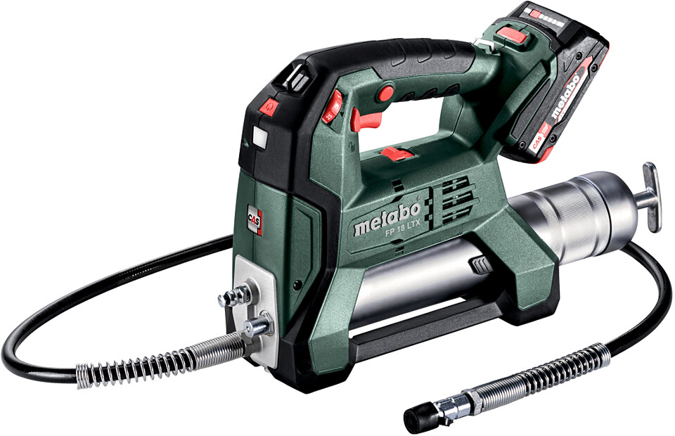 METABO FP 18 LTX (2x2Ah) akumulátorový mazací lis