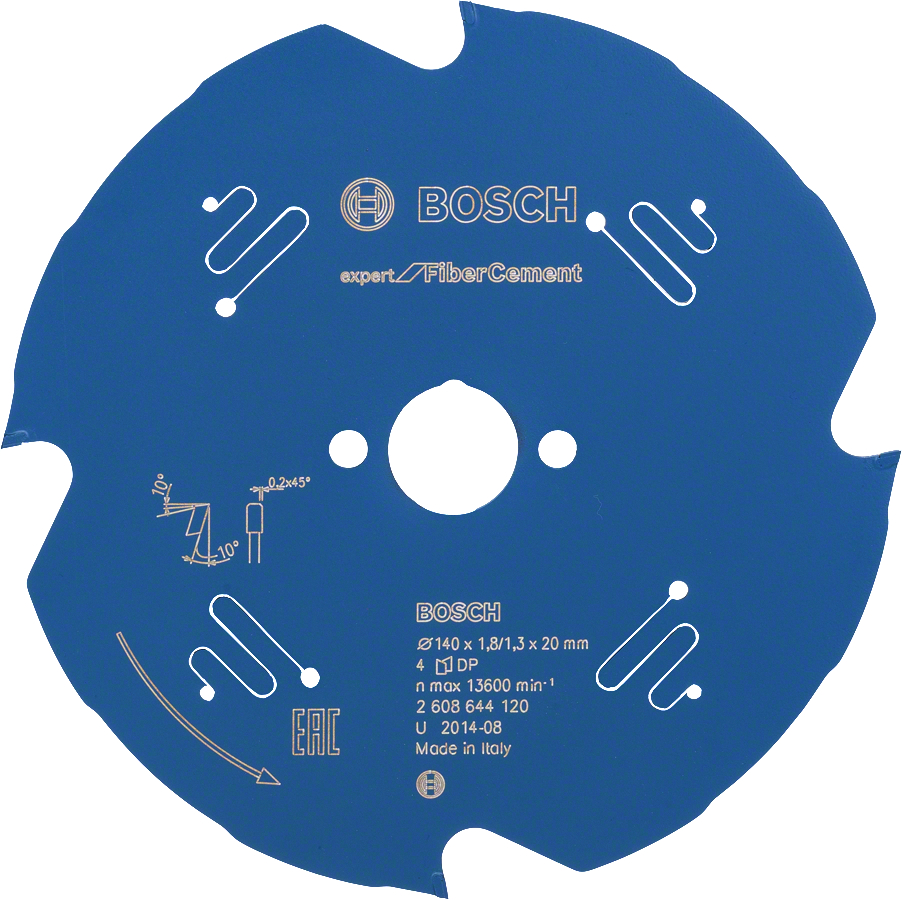 BOSCH 140x20mm Expert for Fibre Cement (4Z)