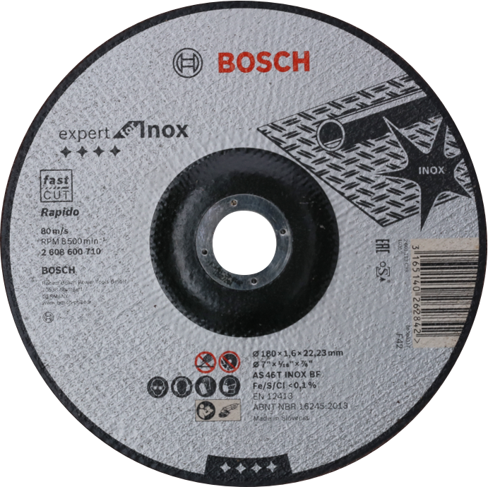 BOSCH Expert for Inox profilovaný dělící kotouč na nerez (180/1.6 mm)