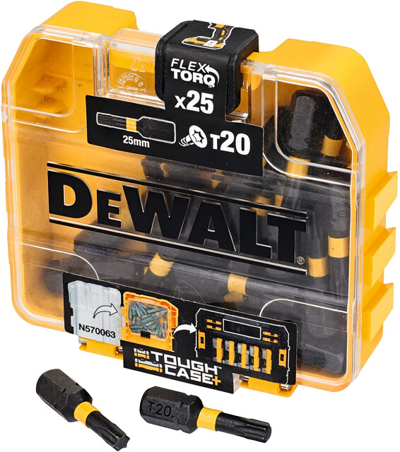 DeWALT DT70557T 25mm torzní bity Torx T20, 25ks