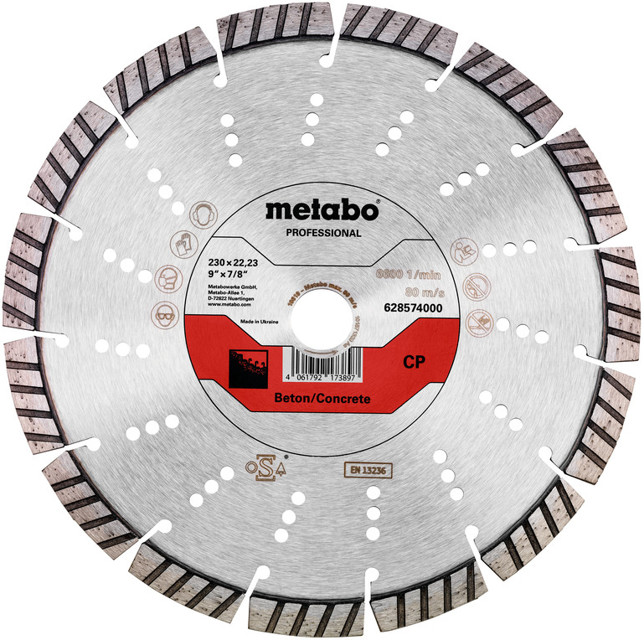 METABO DIA řezný kotouč "CP" na beton 150x22.23mm