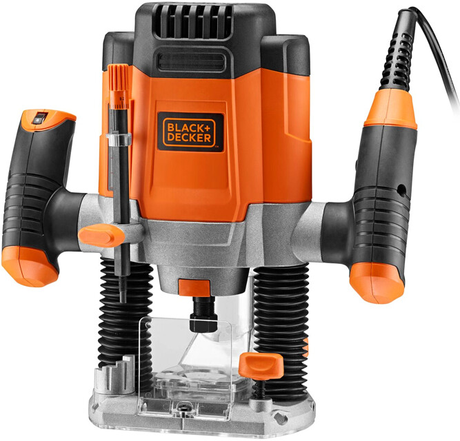 Levně BLACK+DECKER KW1200EKA horní frézka + kufr