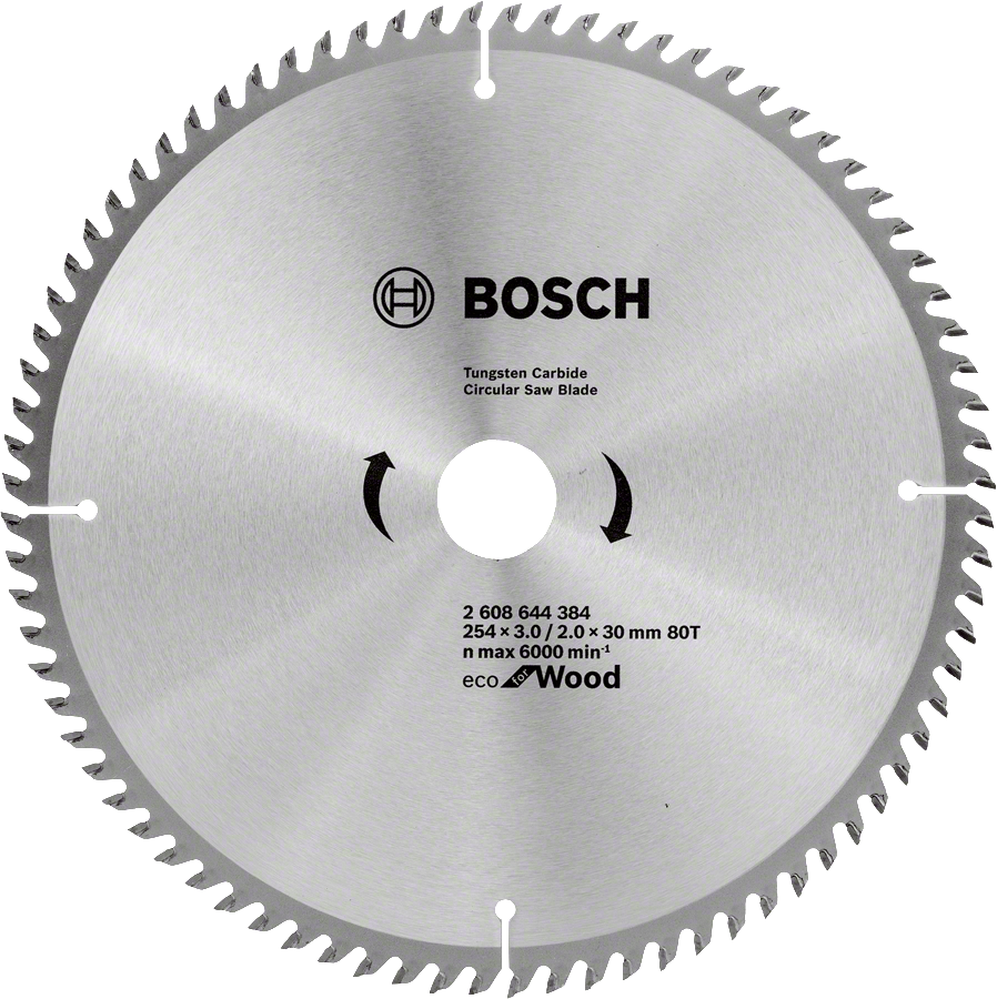 BOSCH Eco for Wood pilový kotouč 254x30 mm (80 zubů)