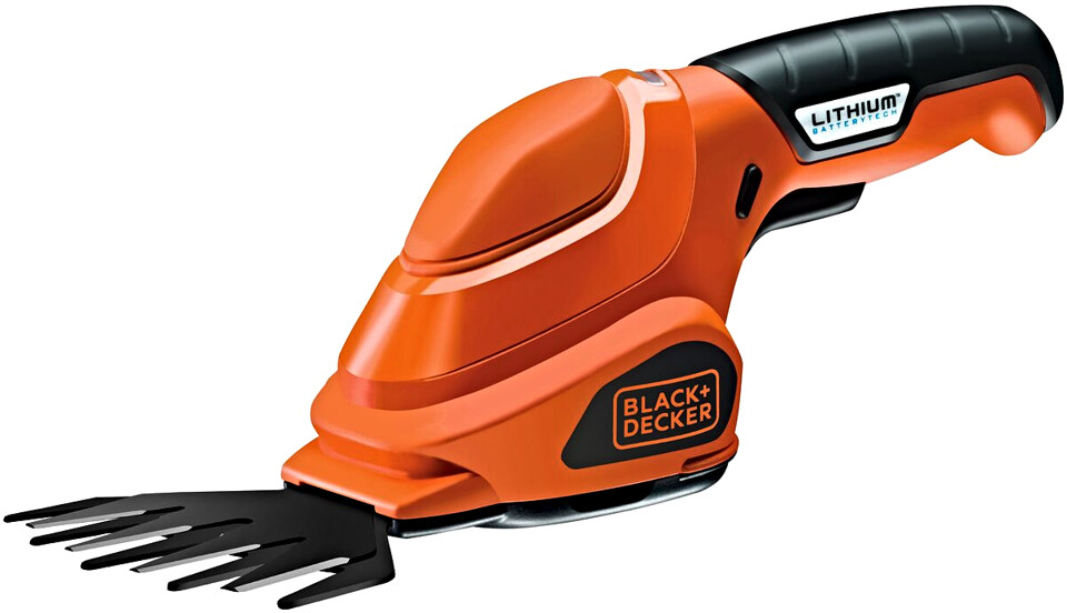 BLACK+DECKER GSL200 akumulátorové nůžky na trávu s integrovanou baterií