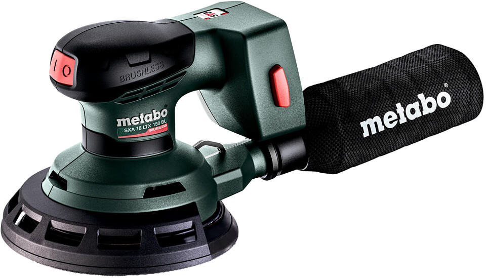 Levně METABO SXA 18 LTX 150 BL (verze bez aku) 18V aku excentrická bruska s talířem 150 mm