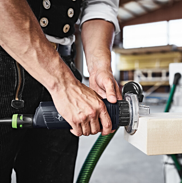 FESTOOL DSC-AGC 18-125 FH EB-Basic (verze bez aku) aku dělicí bruska s regulací Obrázek