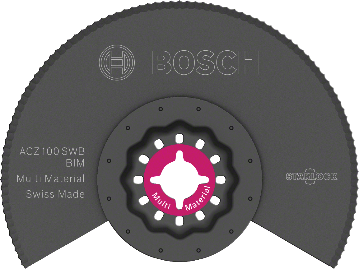 BOSCH ACZ 100 SWB, BiM segmetový kotouč s vlnitým ostřím 100 mm