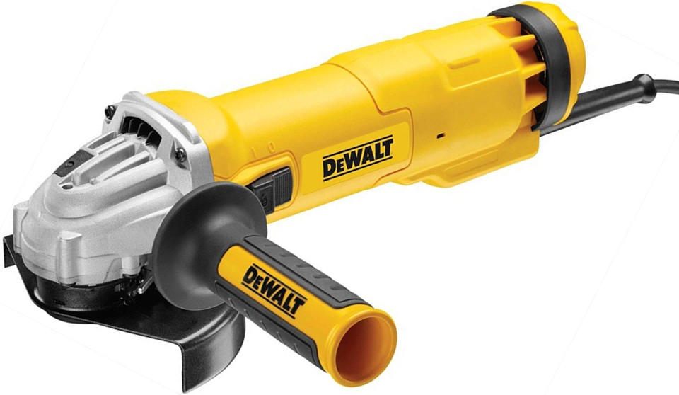 DeWALT DWE4227 1200W/125mm úhlová bruska se spojkou / KickBack / SoftStart