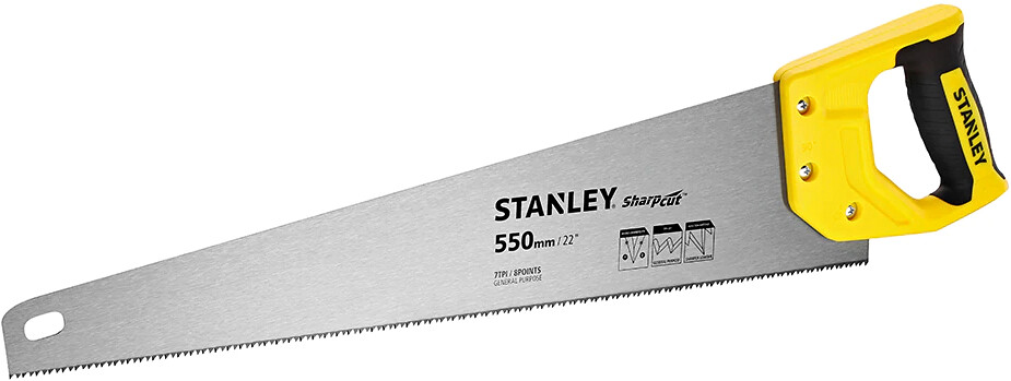 Levně STANLEY STHT20368-1 ruční pila na dřevo SharpCut 7TPI 550mm