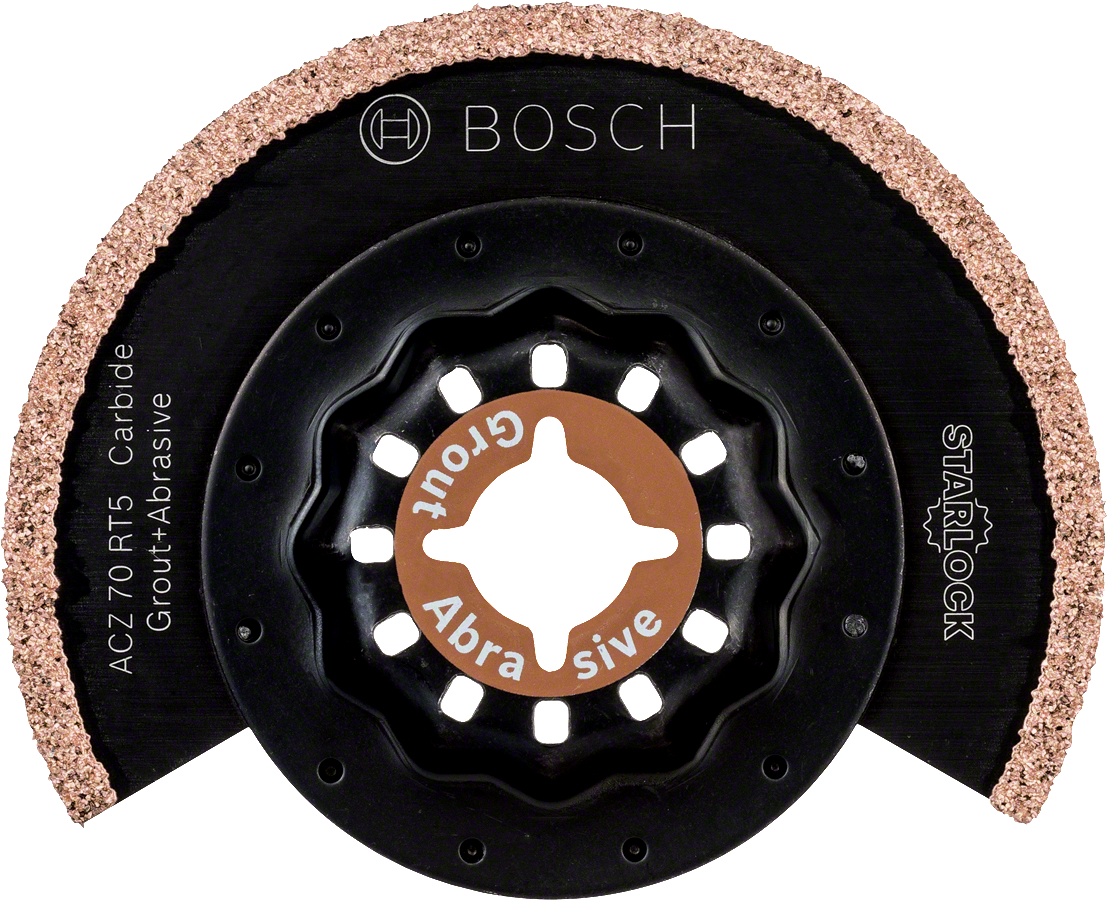 Levně BOSCH ACZ 65 RT, HM Riff segmentový kotouč s tvrdokovovými zrny 65 mm