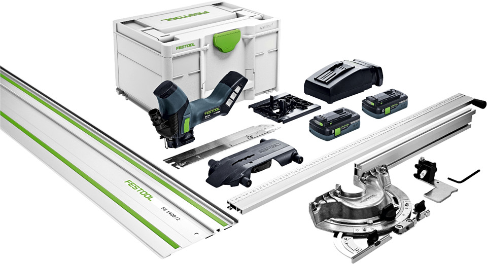 FESTOOL DSC-AGC 18-125 FH EB-Basic (verze bez aku) aku dělicí bruska s regulací Obrázek