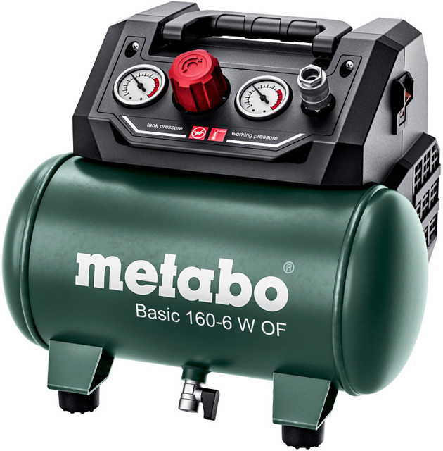 Levně METABO Basic 160-6 W OF 900W bezolejový kompresor