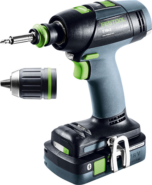 FESTOOL T 18+3 HPC 4,0 I-Plus aku vrtačka